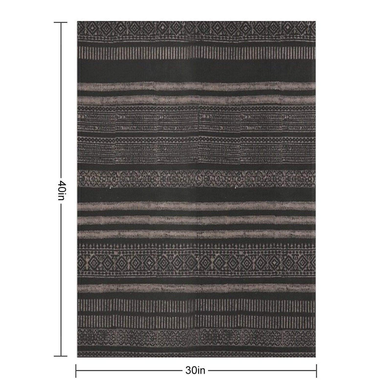 Antique Persian Rug 1 Quick-dry Throw Blanket