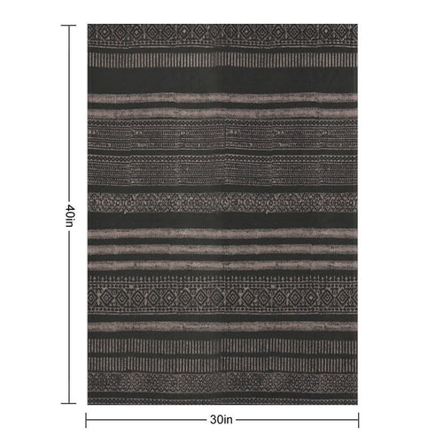 Antique Persian Rug 1 Quick-dry Throw Blanket