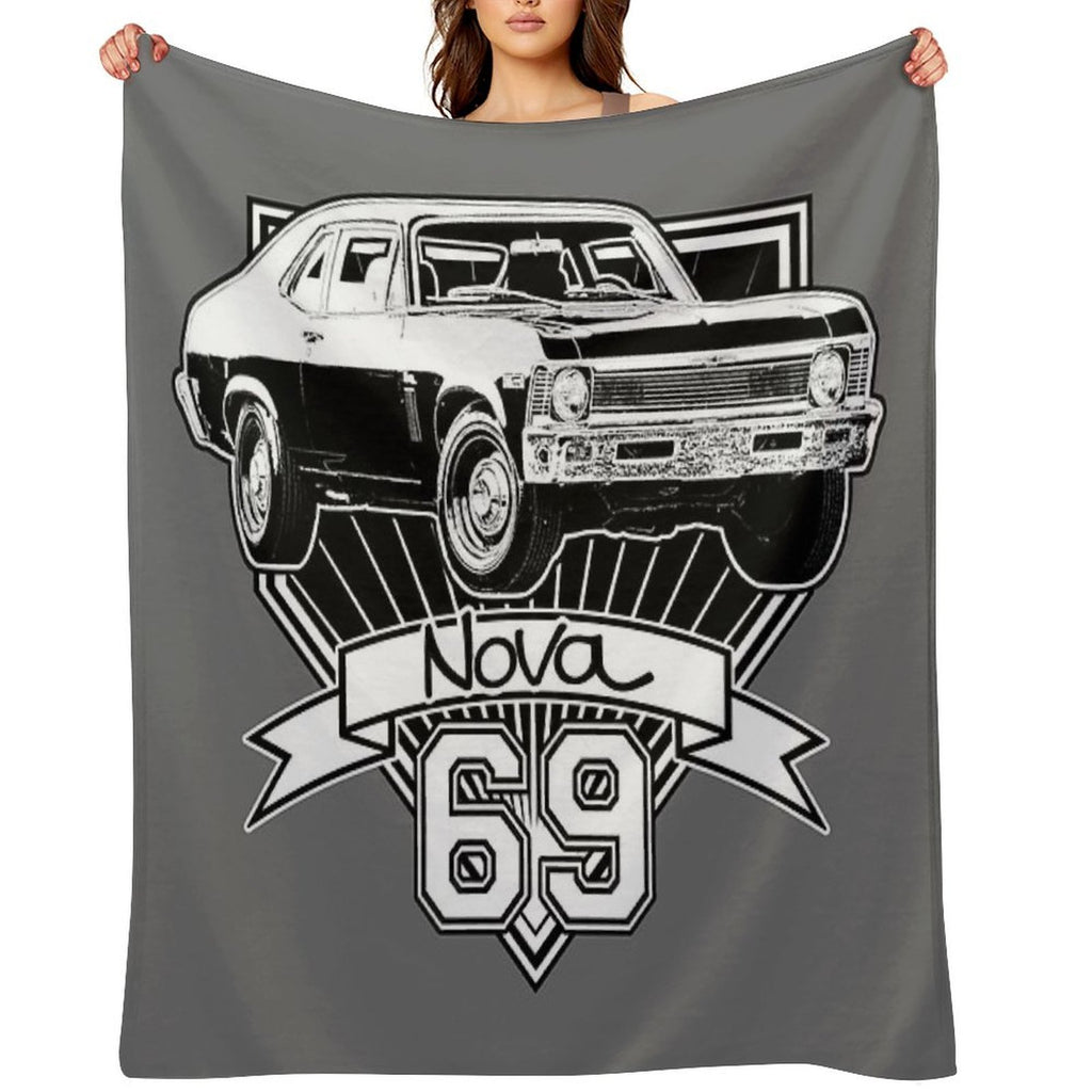 1969 Nova Gift-ready Throw Blanket