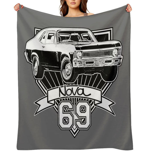 1969 Nova Gift-ready Throw Blanket
