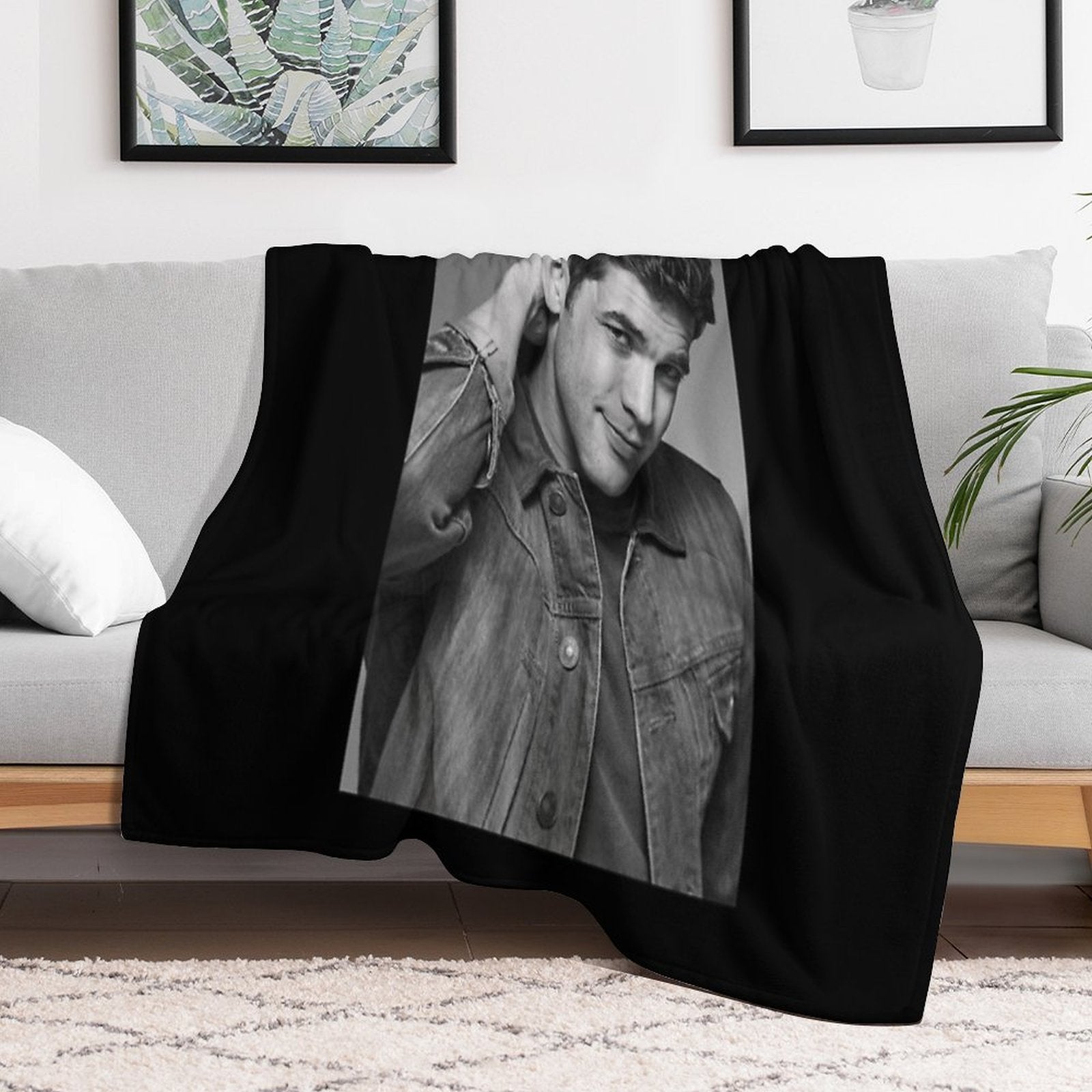Mens Funny Jeremy Jordan Gift For Music Fans Anti-pilling Throw Blanket