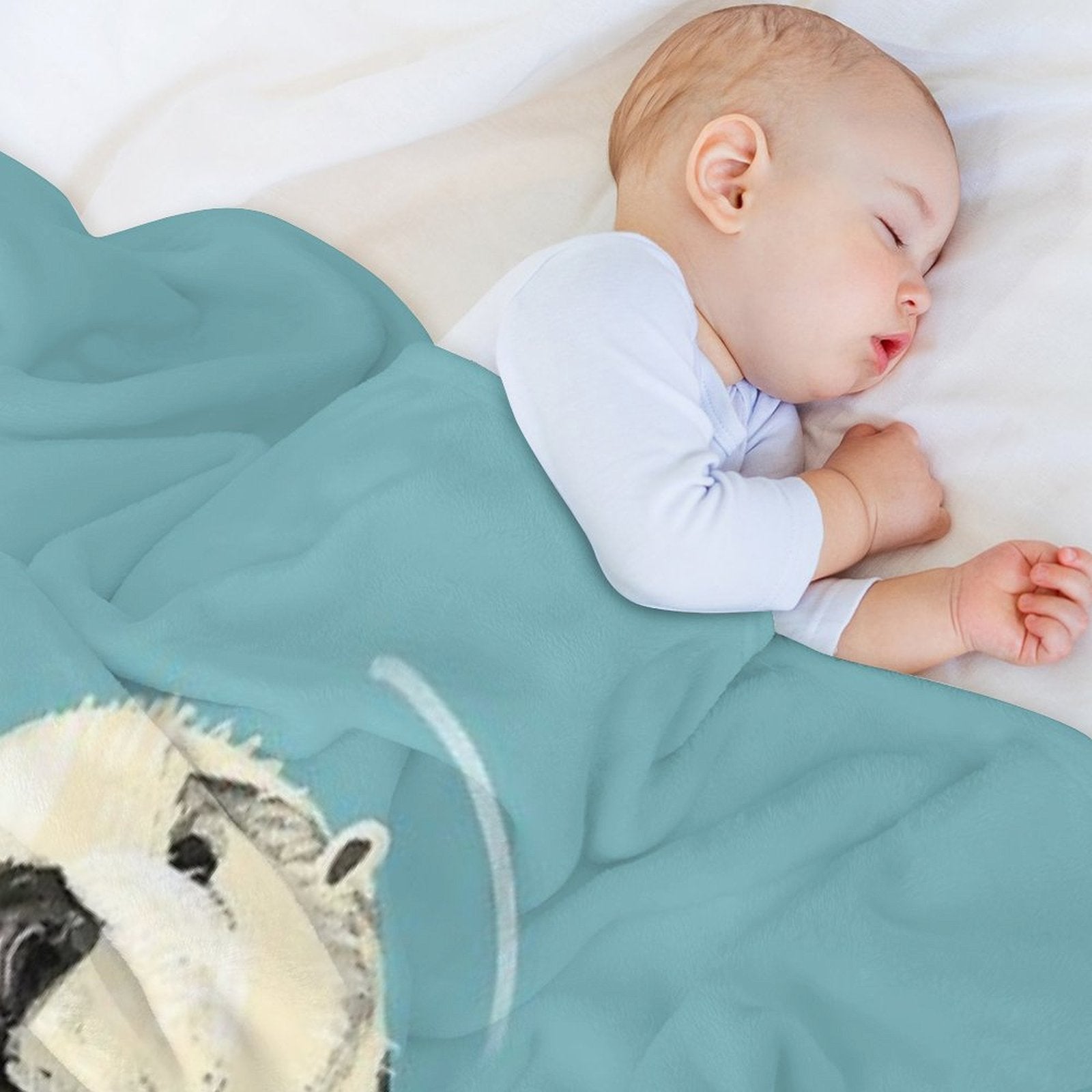 Alaska Sea Otter Mom And Baby Multi-functional Throw Blanket