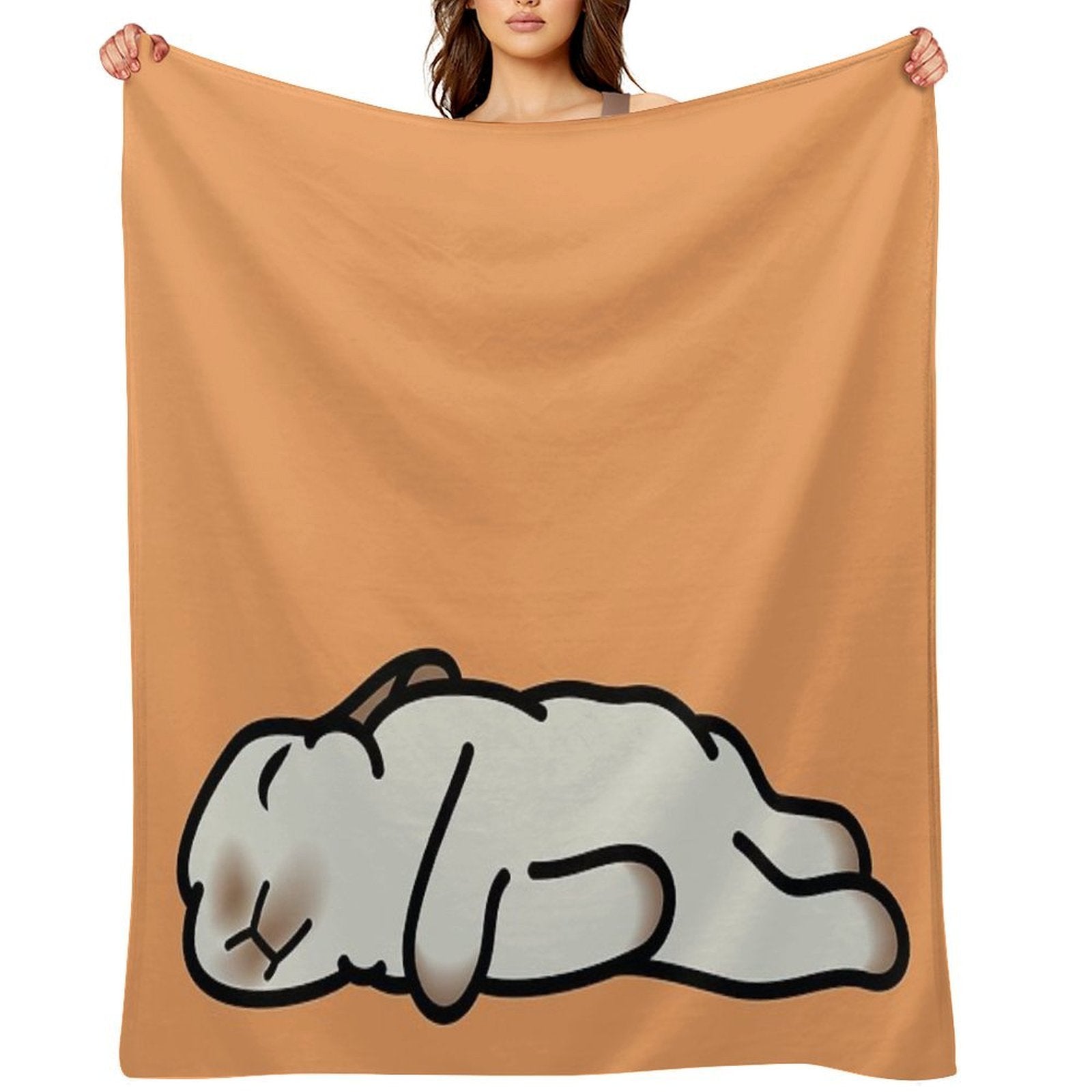Sleeping Bunny Comfort Throw Blanket