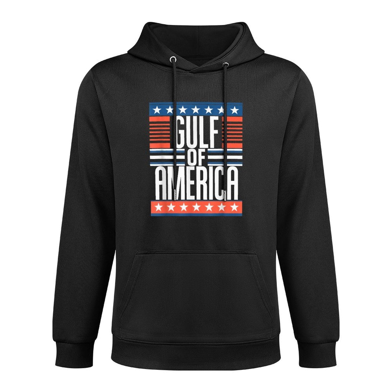 Gulf Of United States Of America Patriotic USA Flag Casual Wear Hoodie