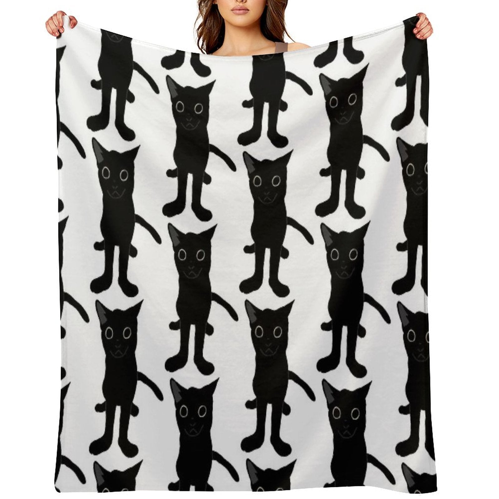 Big Foot Baby Jinx Travel-friendly Throw Blanket