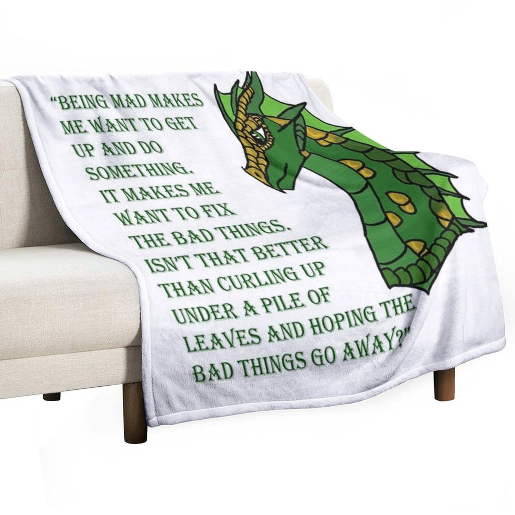 Sundew Quote [OUTDATED!! SEE DESCRIPTION!!] Lightweight Throw Blanket