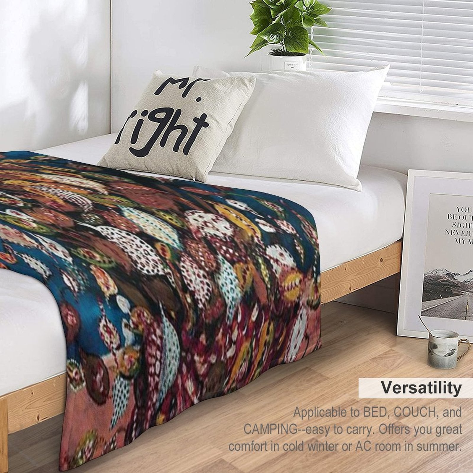 Le Bouquet De Feuilles - Seraphine Louis - Favourite Artists Collection Quick-dry Throw Blanket
