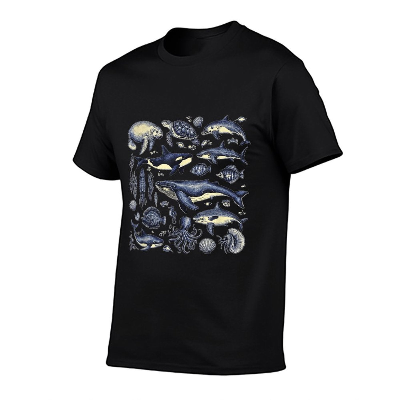 Vintage 90s Tattoo Sea Animal Ocean Nature Ocean Wildlife  Affordable Price T-Shirt