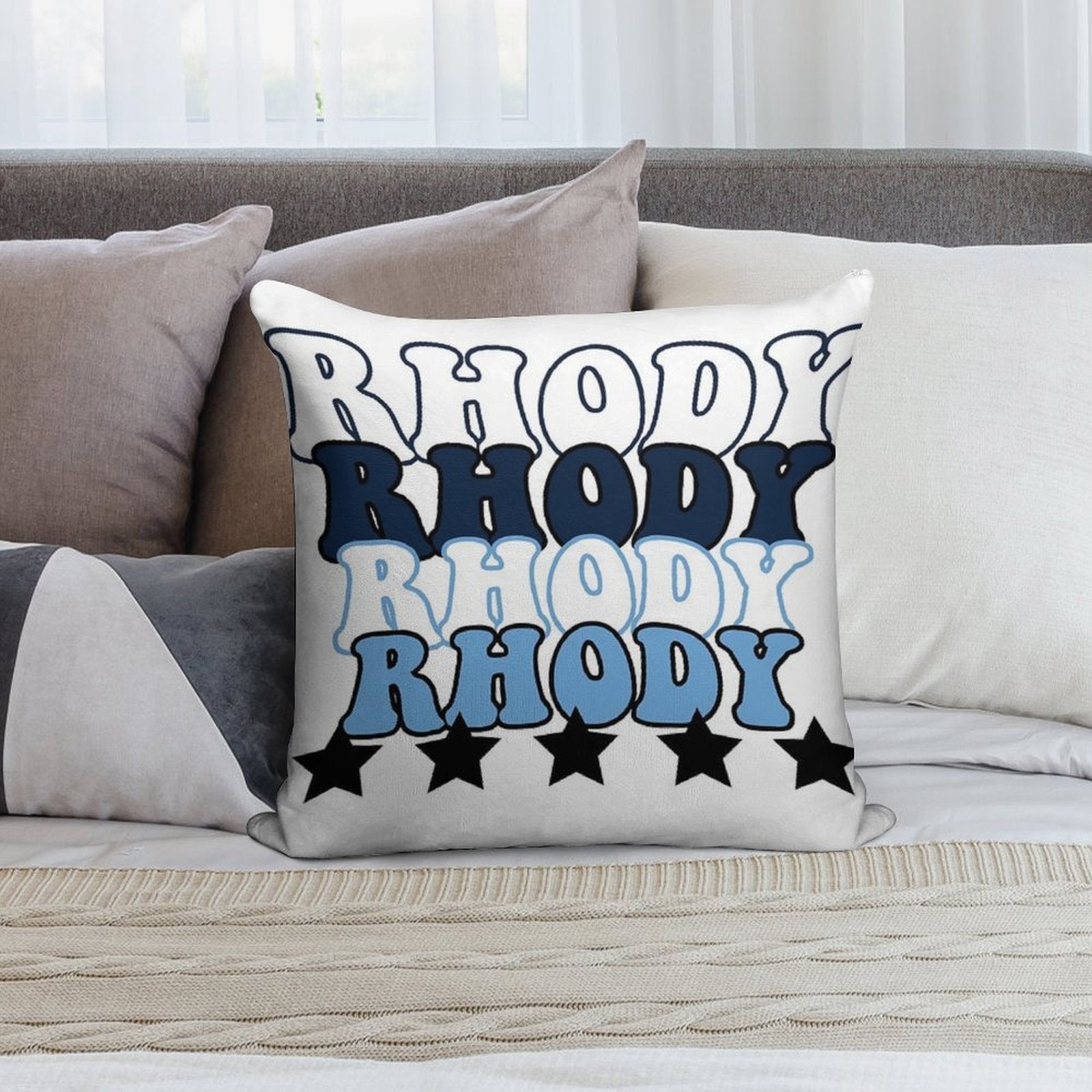 University of Rhode Island Pride Soft Anti-Pilling Throw Pillow