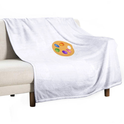 Artist Paint Palette Multi-functional Throw Blanket