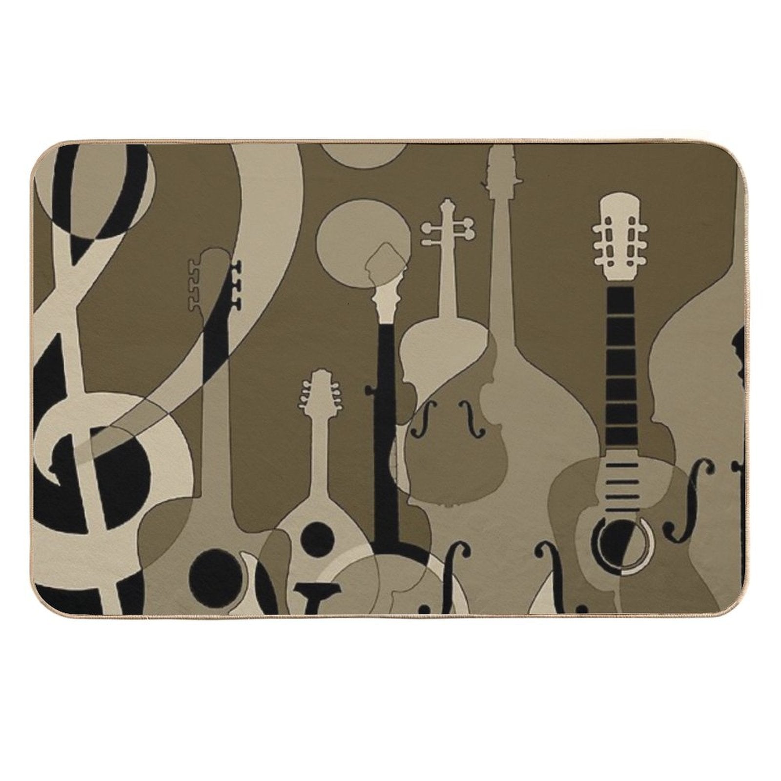 Music Lover  Dirt-Trapping Bath Mat