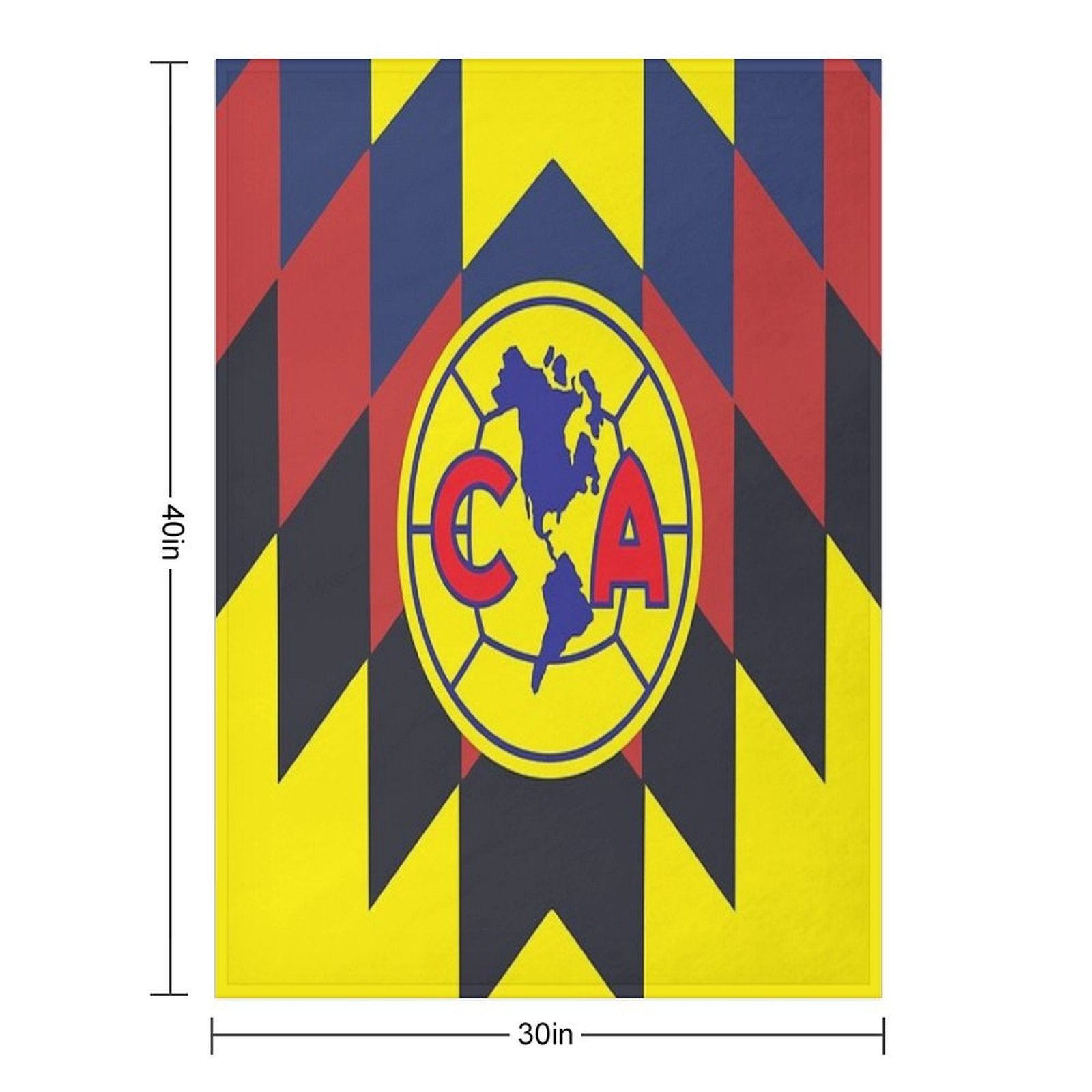 Club America Machine-washable Throw Blanket