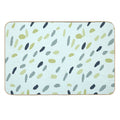 Dots on Mint  Easy To Clean Bath Mat