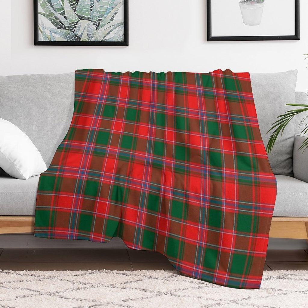 Clan Dalziel Tartan Anti-pilling Throw Blanket