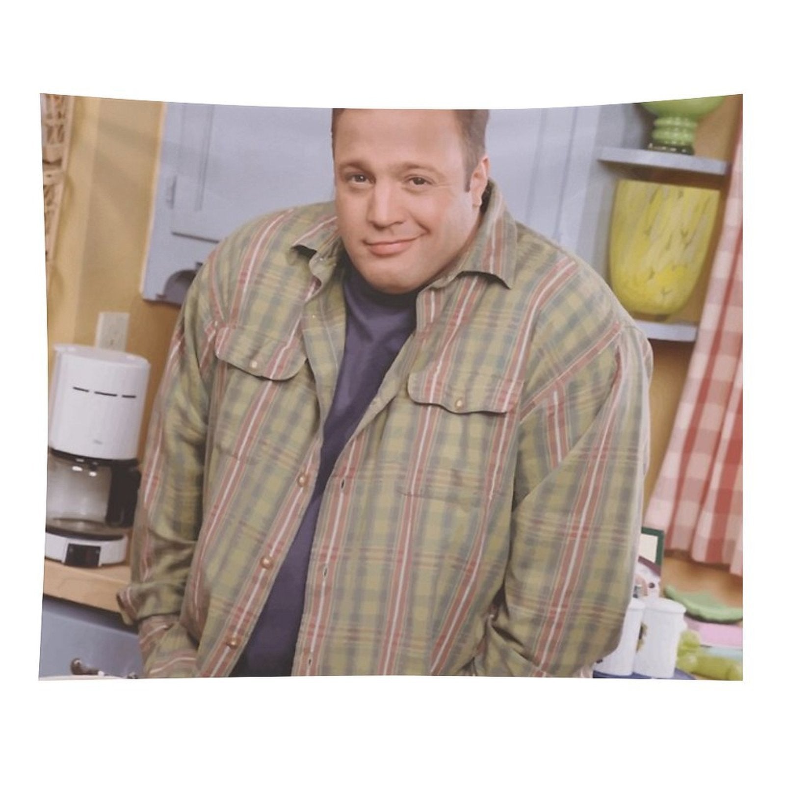 Kevin James Shrug Tapestry