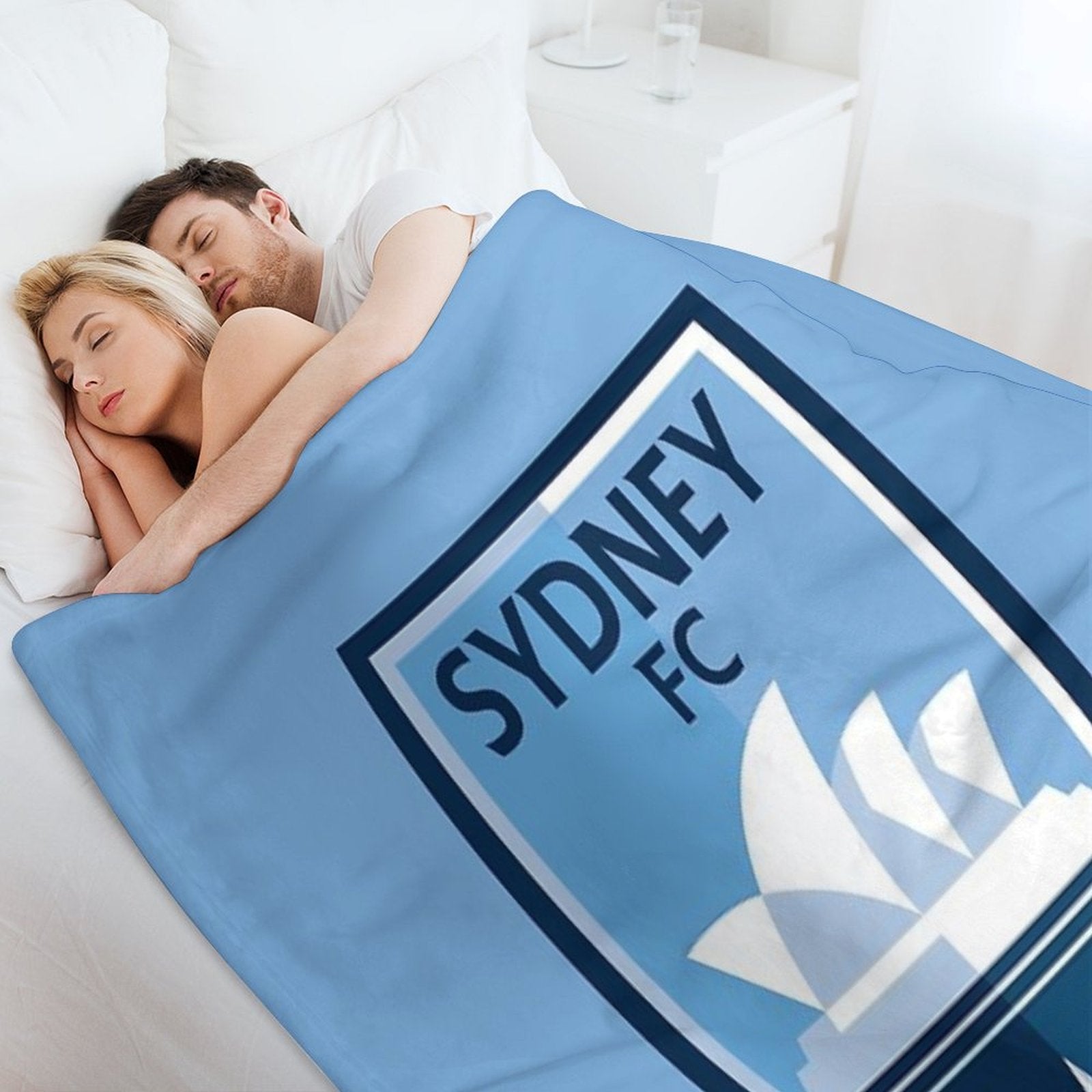 Sydney FC Versatility Throw Blanket