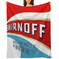 Smirnoff Red White And Berry Quick-dry Throw Blanket