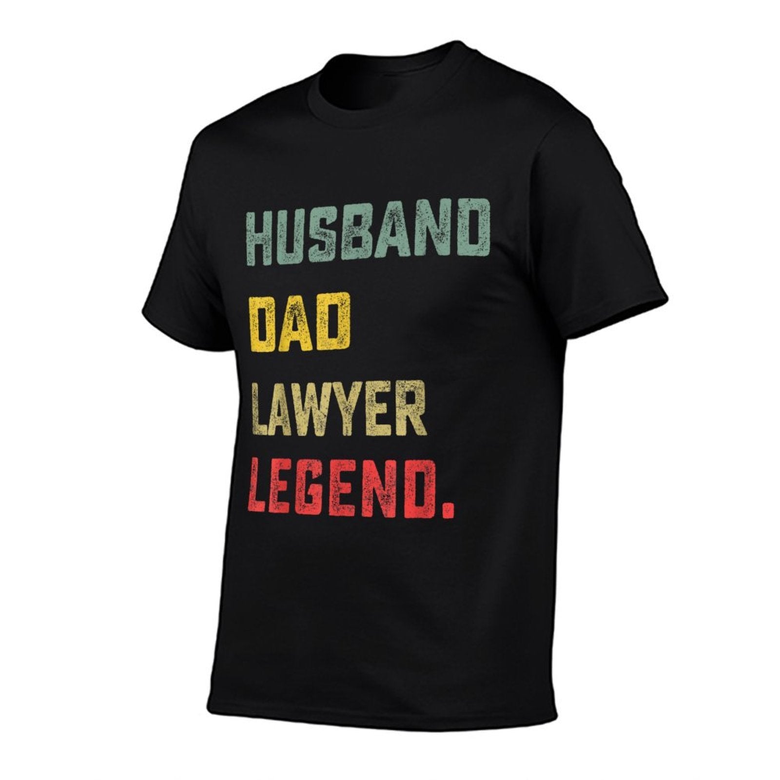 Husband, Dad, Lawyer, Legend Fathers Day Funny  Cotton T-Shirt