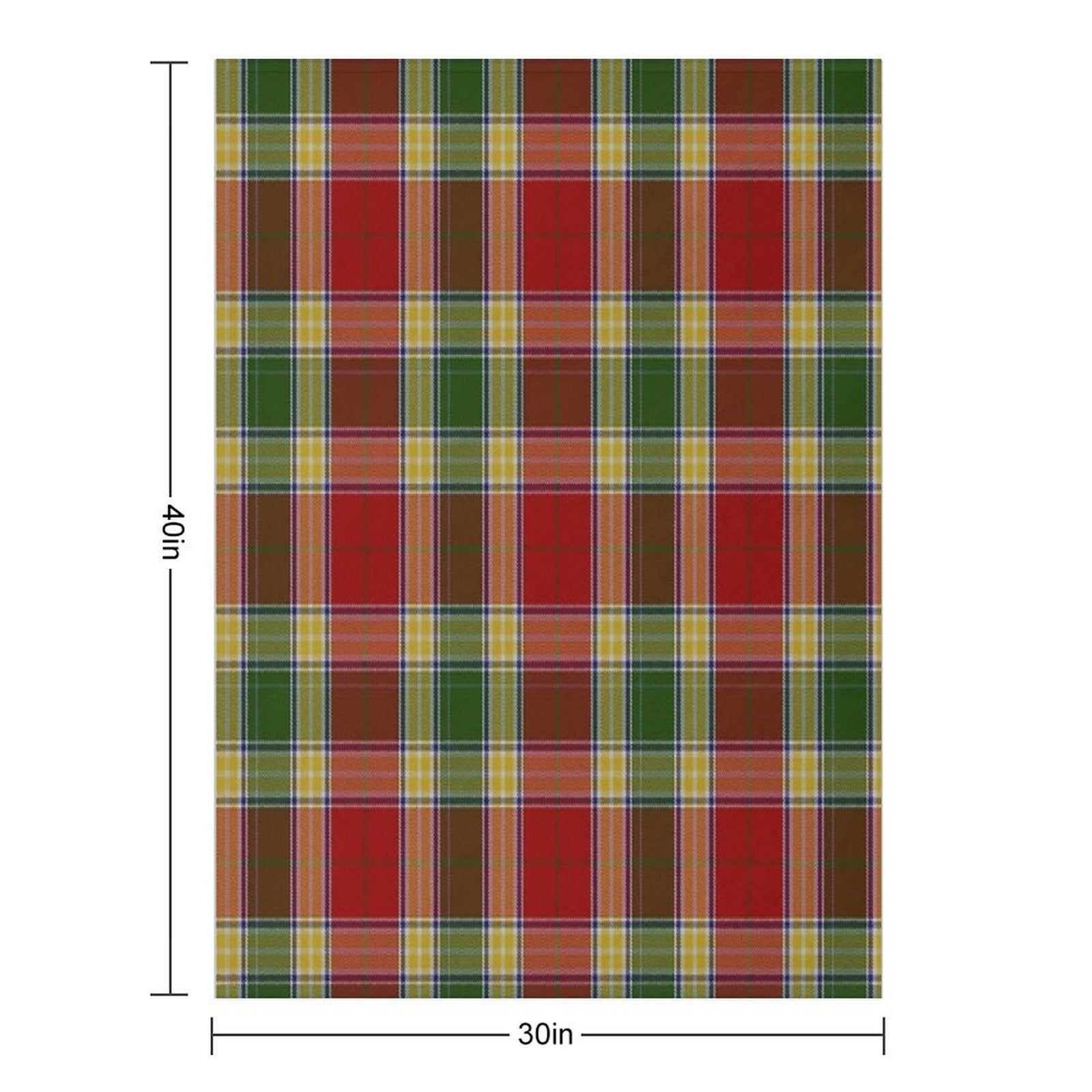 Clan Gibson Tartan Machine-washable Throw Blanket