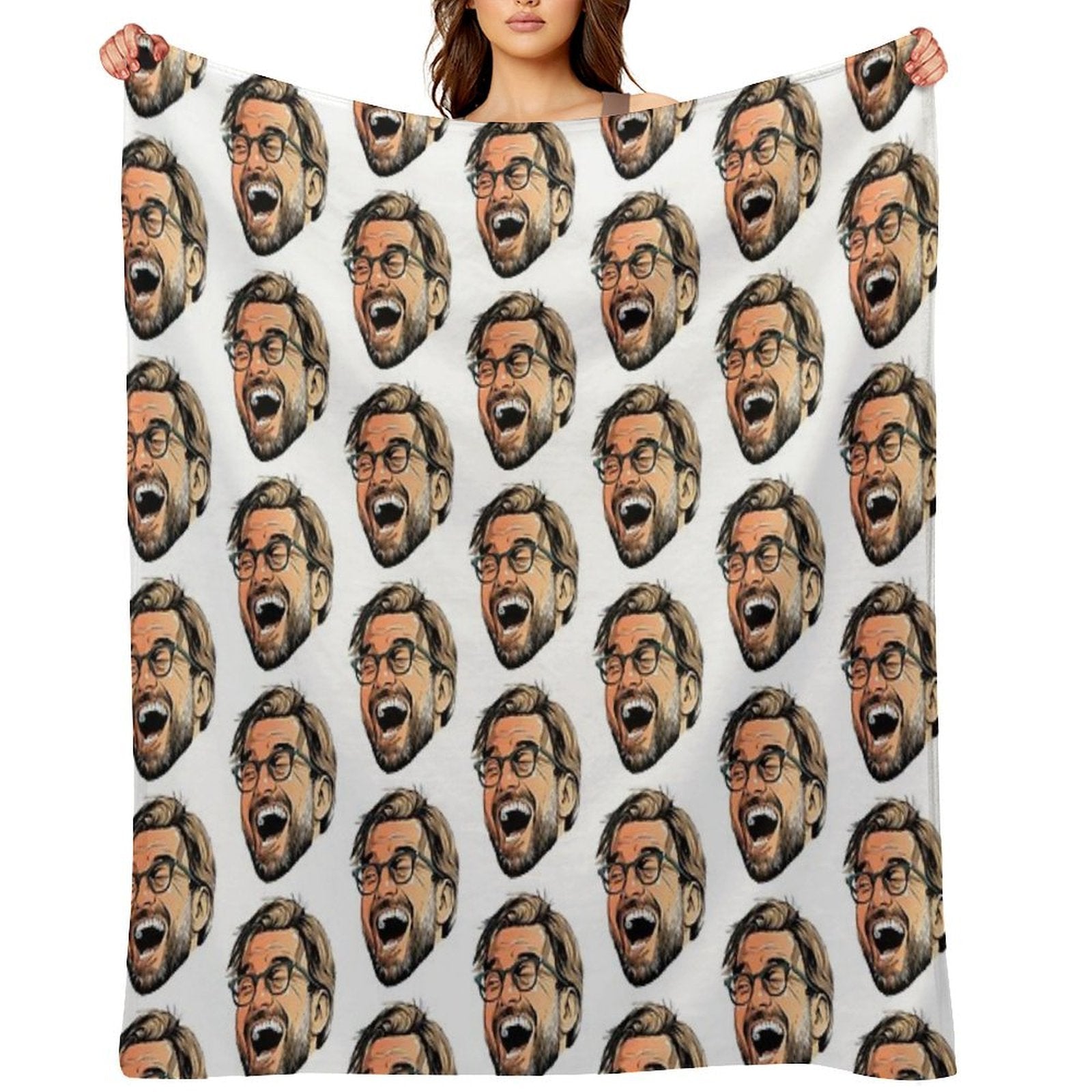 Joyous Klopp Shrink-resistant Throw Blanket