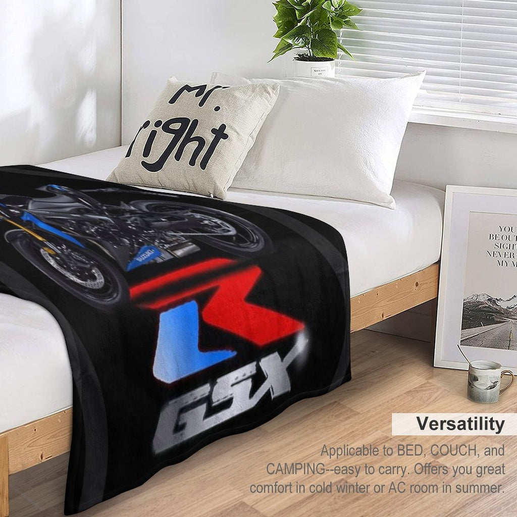 GSX R Lightweight Throw Blanket