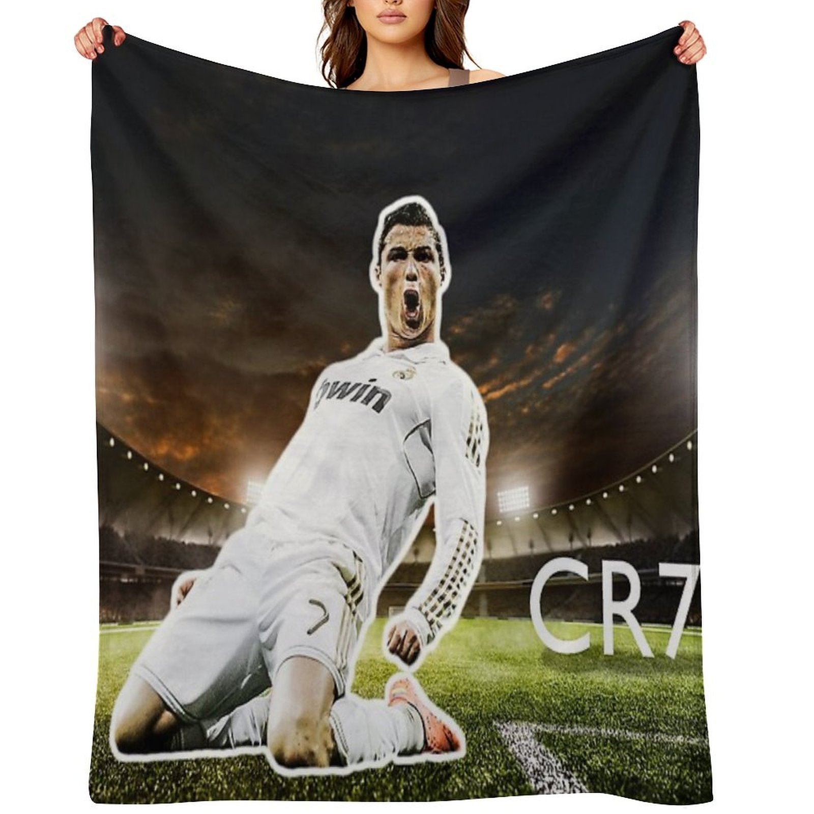 CR7 Velvety-soft Throw Blanket