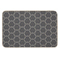Geometric Color Pattern with Weaving Elements.  Anti-Trip Bath Mat