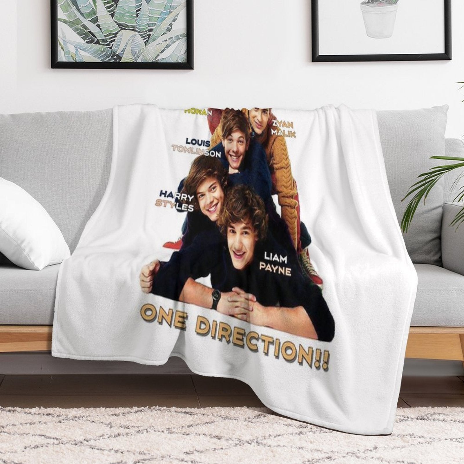 One Direction Unite!!! Gift-ready Throw Blanket