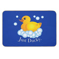 Just Ducky Rubber Duck And Bubbles Design  Odorless Bath Mat