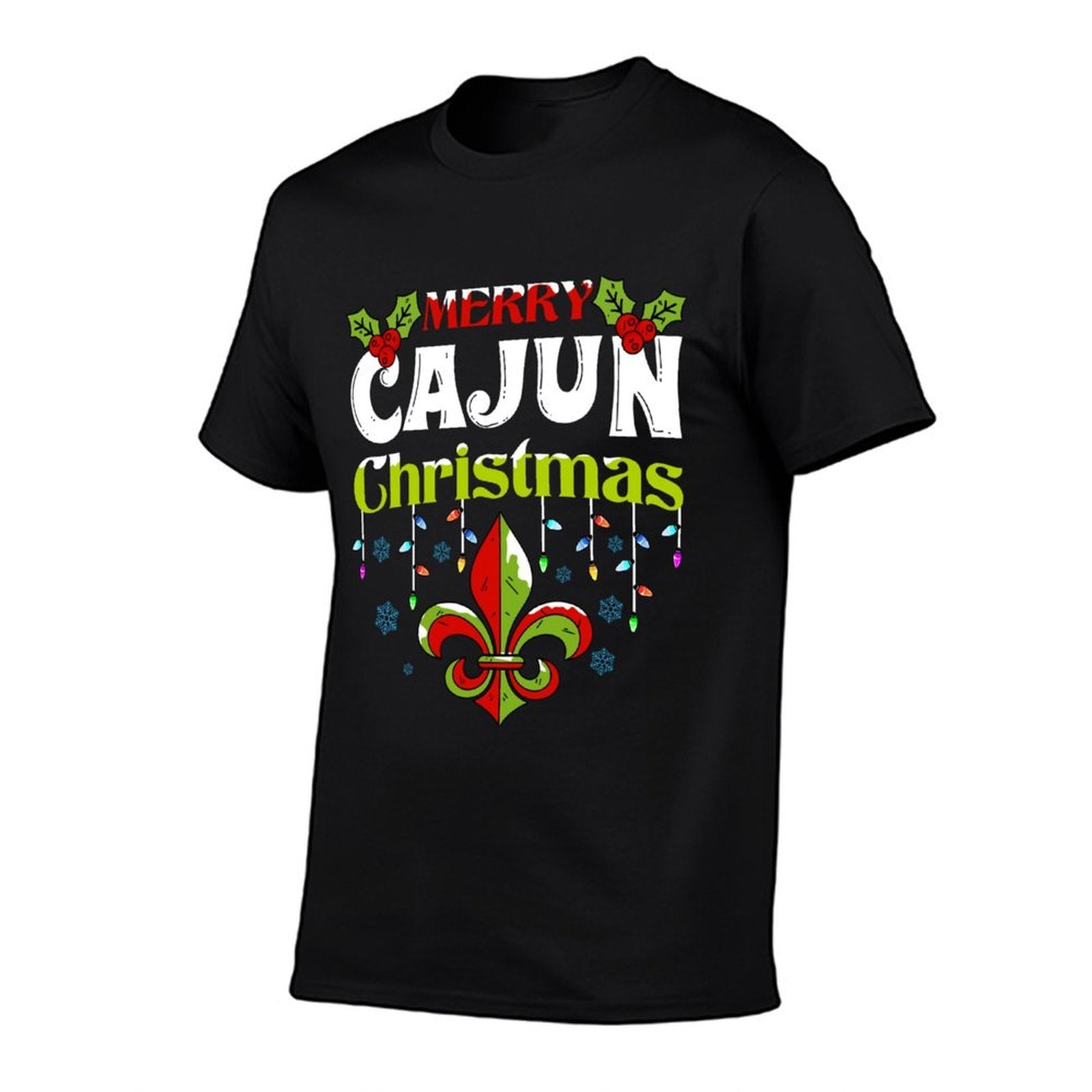 Merry Cajun Christmas-New Orleans Louisiana Bayou Xmas  Durable T-Shirt
