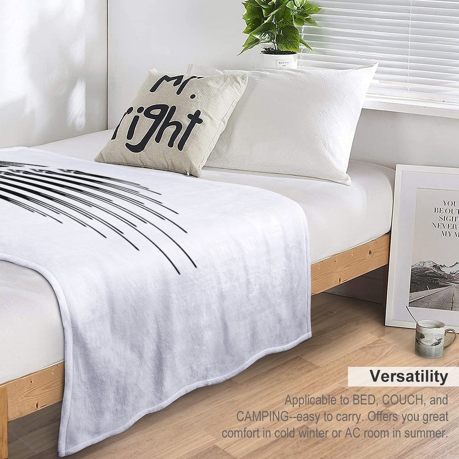 Freedom Easy Care Throw Blanket