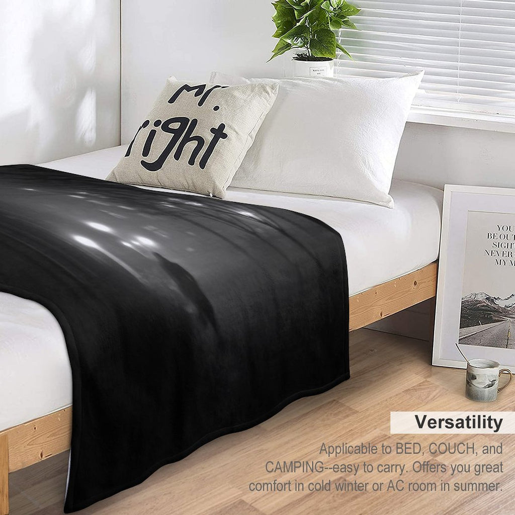 Fog Noir Spy Eco-conscious Throw Blanket