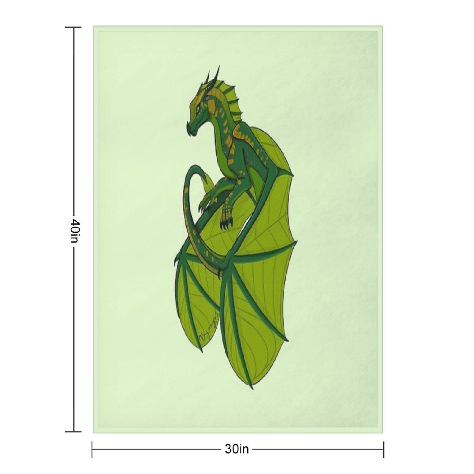 LeafWing Premium Throw Blanket