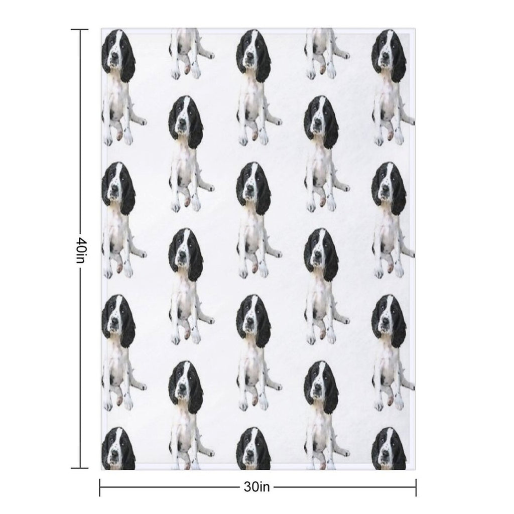 Sprocker Spaniel Multi-functional Throw Blanket