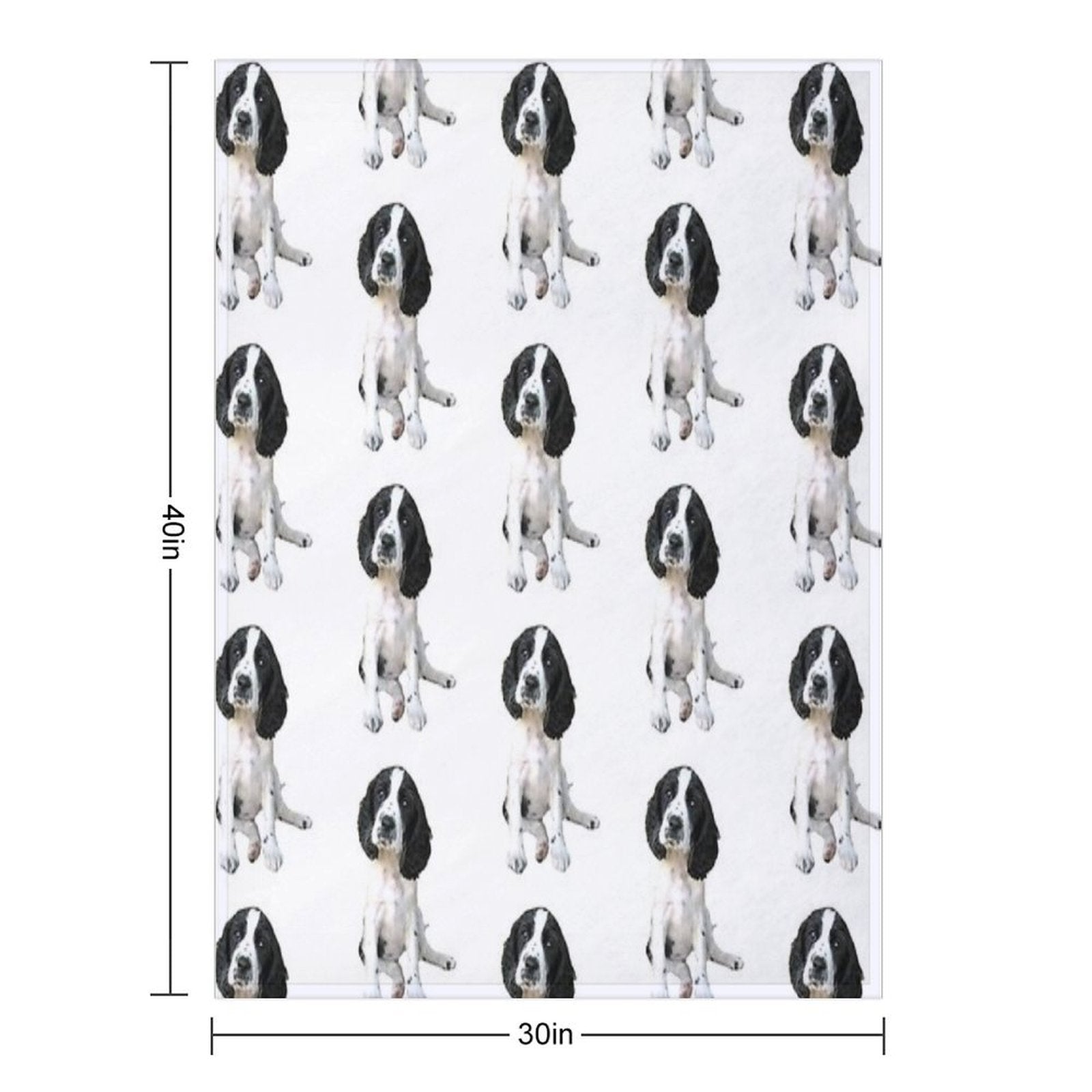 Sprocker Spaniel Multi-functional Throw Blanket