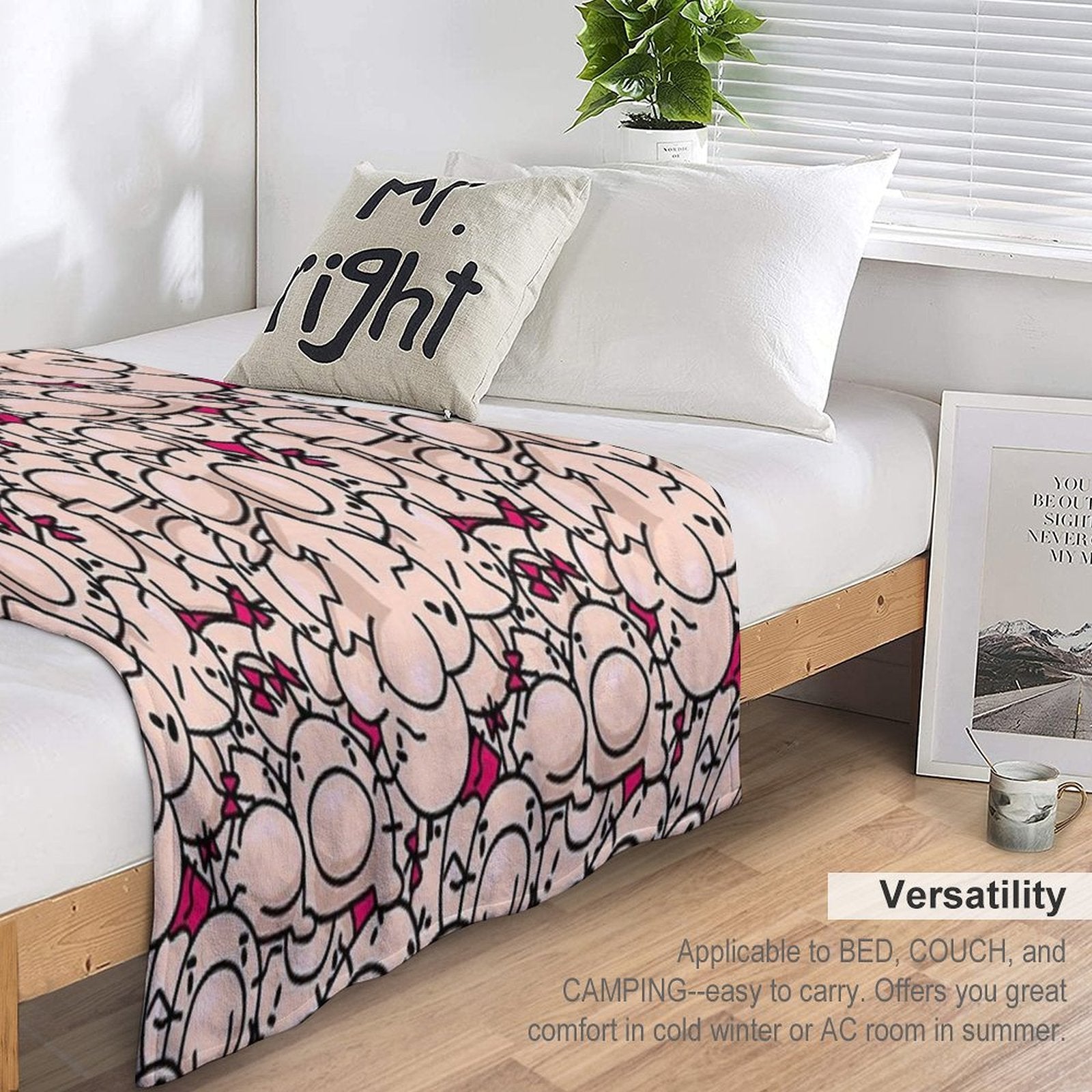 Mr. Saturn (Mother Series) Lightweight Throw Blanket