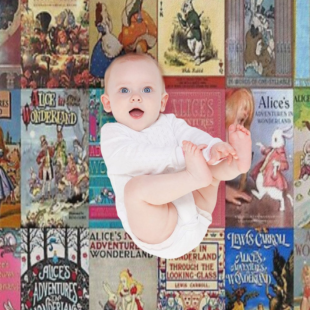 Alice in Wonderland Anti-pilling Throw Blanket