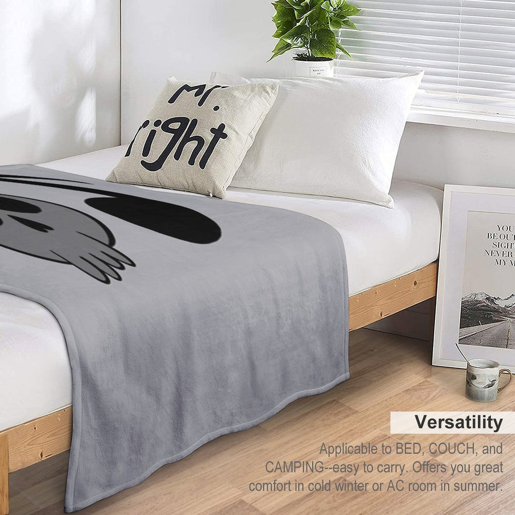 Death Note Music Note Comfort Throw Blanket