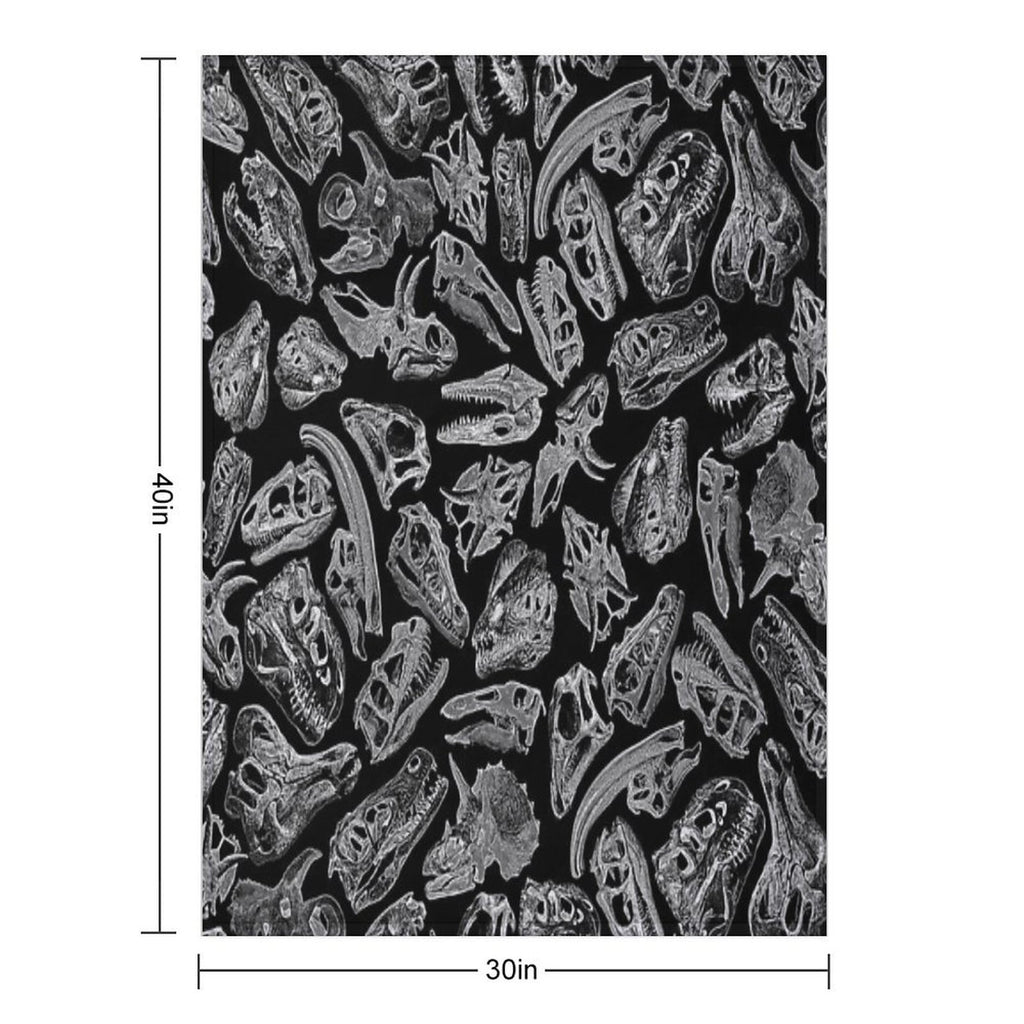 Paleontology Dream II Shrink-resistant Throw Blanket
