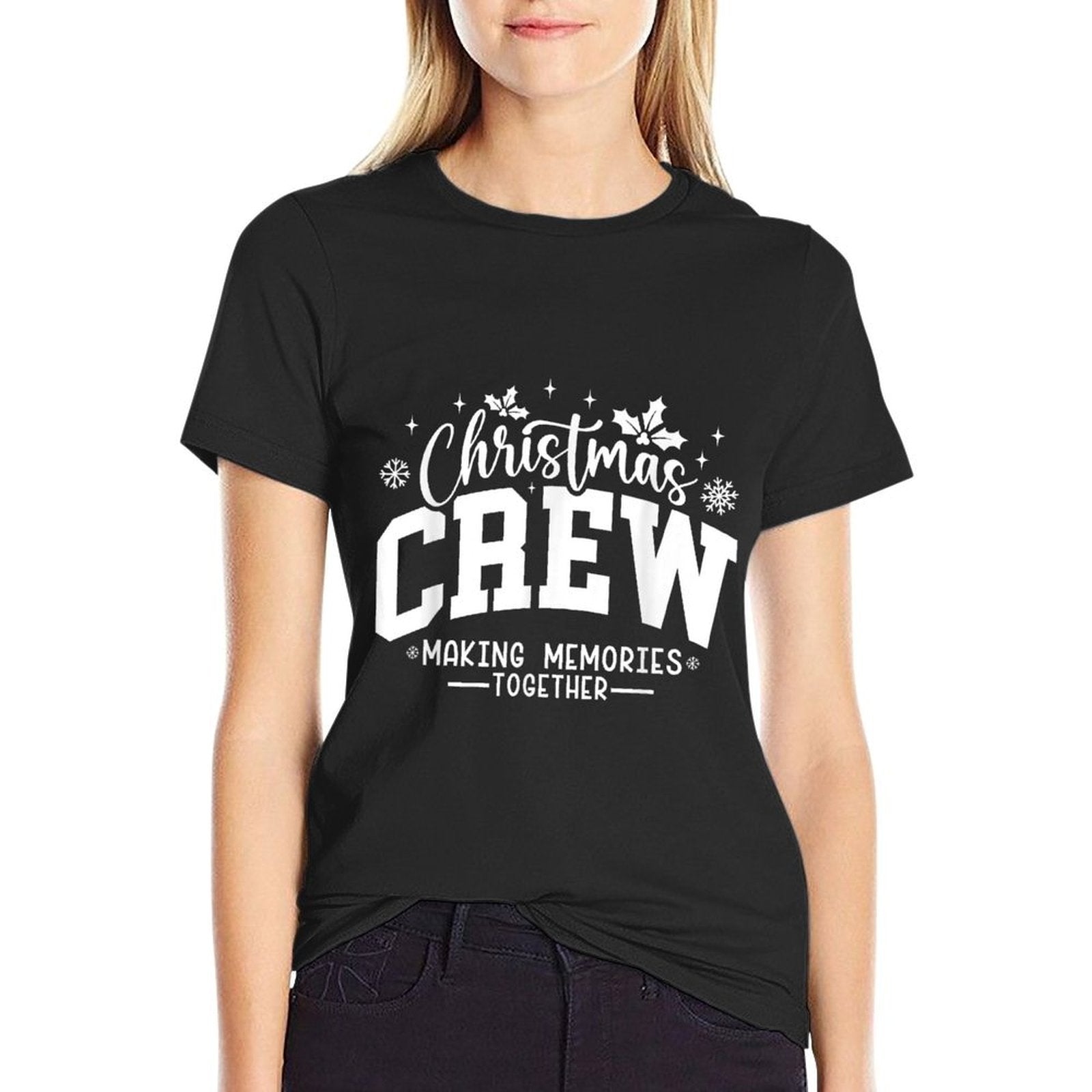 Christmas Crew Family Reunion Graphic Xmas Holiday  Vintage-inspired T-Shirt