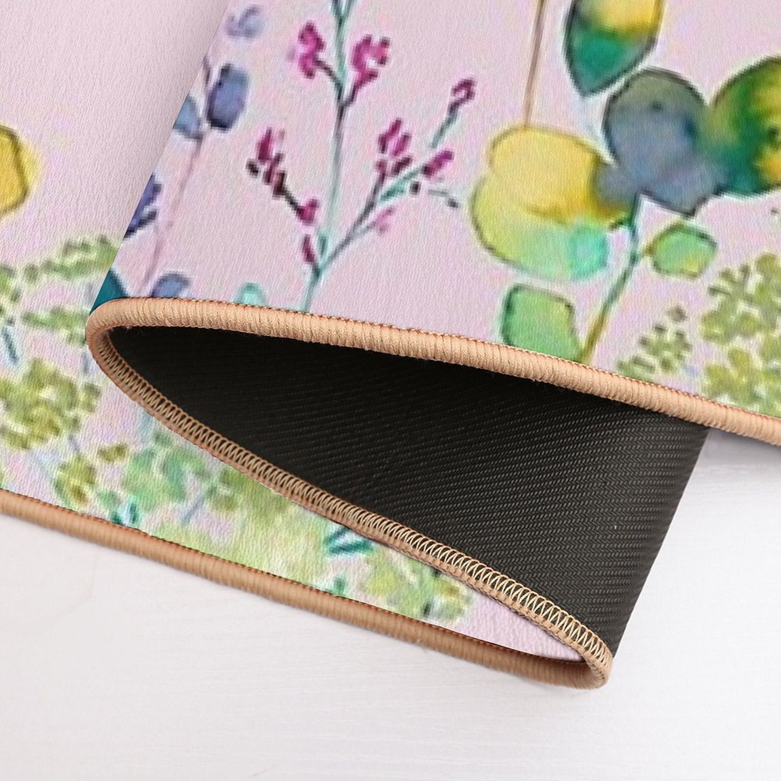 Botanical Floral  Versatile Bath Mat