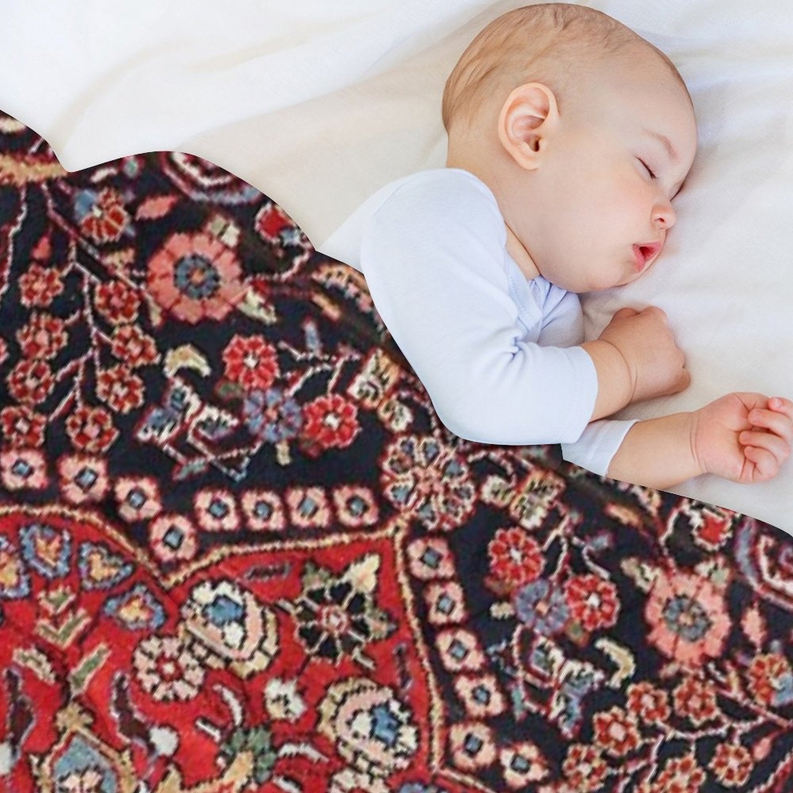 Persian Carpet Shrink-resistant Throw Blanket
