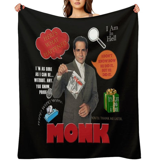 Monk Quotes All-season Throw Blanket