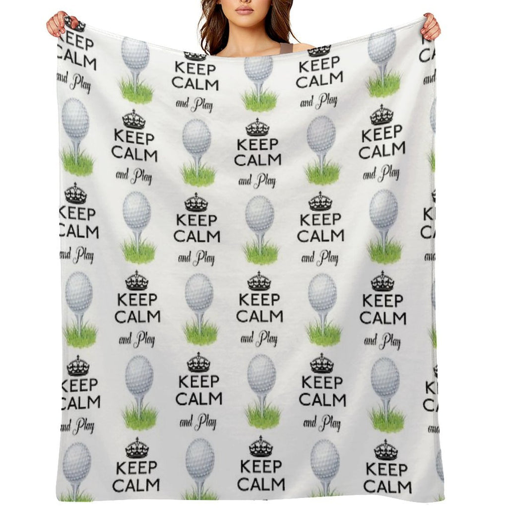 Golf Durable Throw Blanket