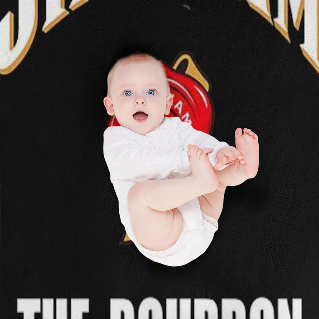 Jim Beam Wrinkle-free Throw Blanket