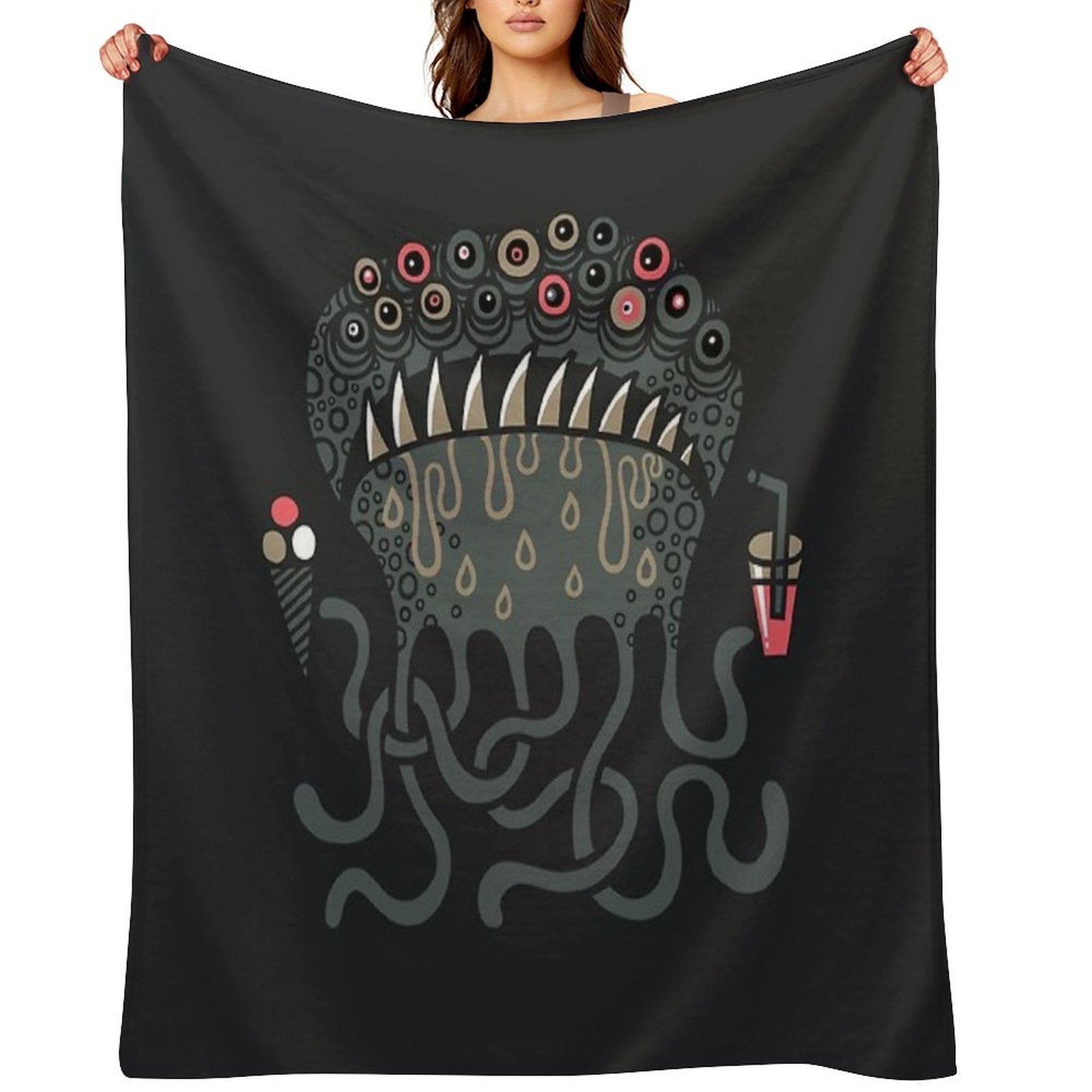 Sweet Delight Shrink-resistant Throw Blanket