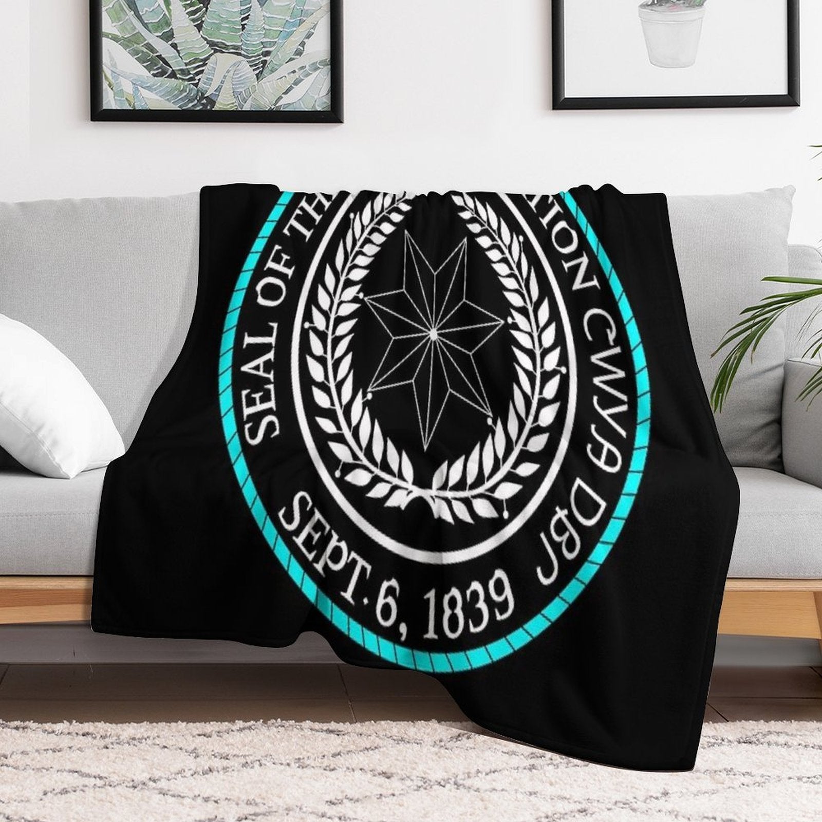 Cherokee Seal Lightweight Throw Blanket