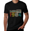 Classic 1984 Vintage 1984 Cassette Tape Men Women Birthday  Trendy Pattern T-Shirt