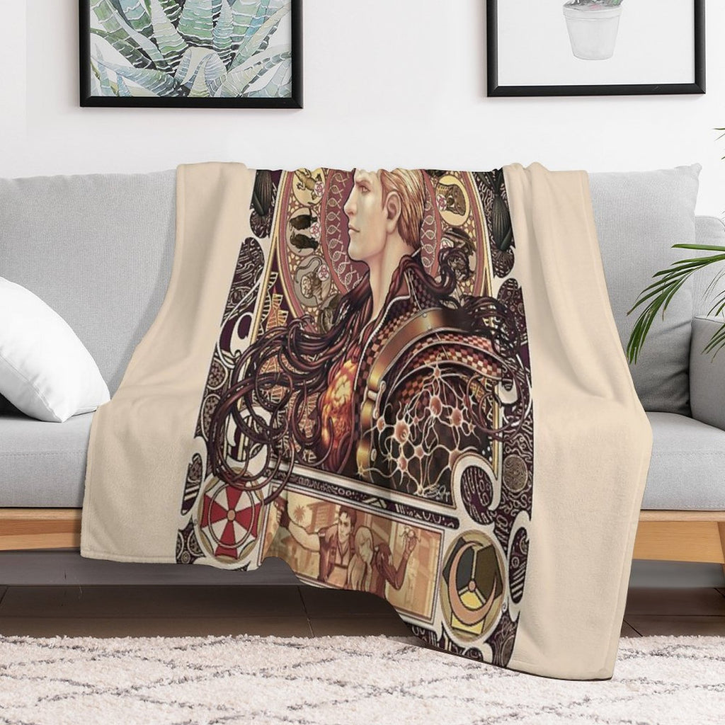 Biohazard Zodiac Durable Throw Blanket