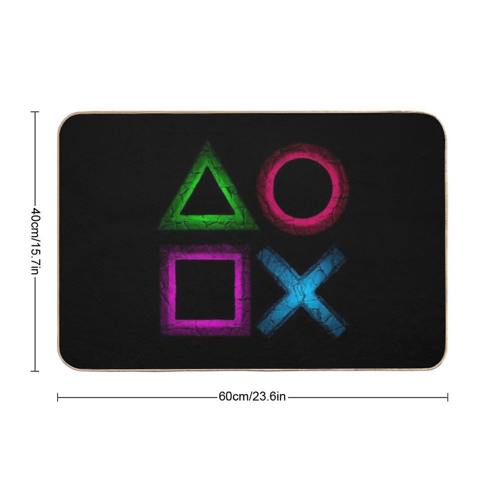 Buttons  Multi-Purpose Bath Mat